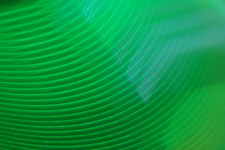 abstract light speed motion blur on black background - can use for backgroundの写真素材