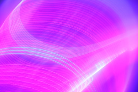 abstract background with smooth lines in purple and pink colors, illustration