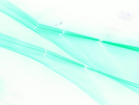 abstract background with smooth lines and bokeh defocused lights