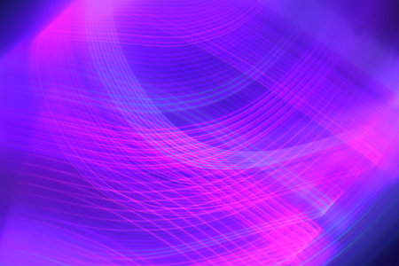 abstract background with smooth lines in purple and violet colors, illustration