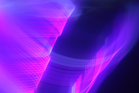 abstract light speed - fractal background for your creative design project