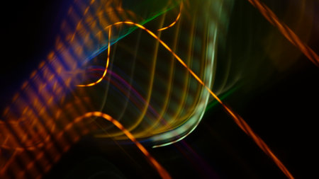 Futuristic technology wave background. Elegant abstract background for business tech presentations.