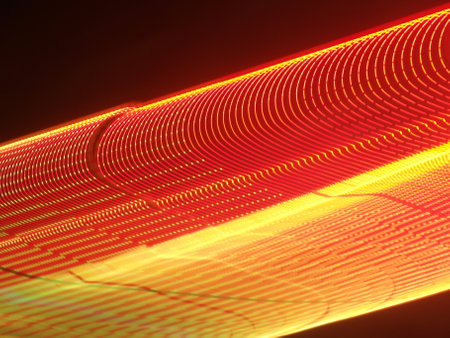 abstract background with motion blur light effect (futuristic technology style)