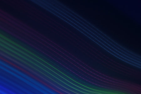 abstract background with smooth lines in blue and purple colors, illustration
