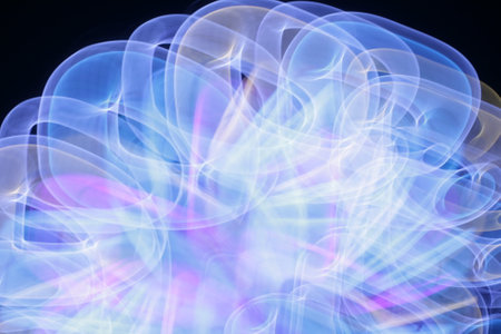 abstract light background with some smooth lines in it (see more in my portfolio)