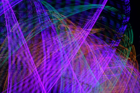 Abstract background. Purple - blue palette. Raster fractal graphics.
