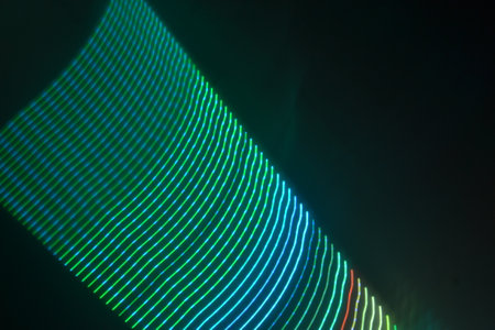 Colorful abstract background. Light painting effect can be used for design.