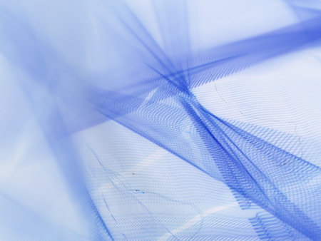 Abstract blue background with some smooth lines in it (see more in my portfolio)の写真素材