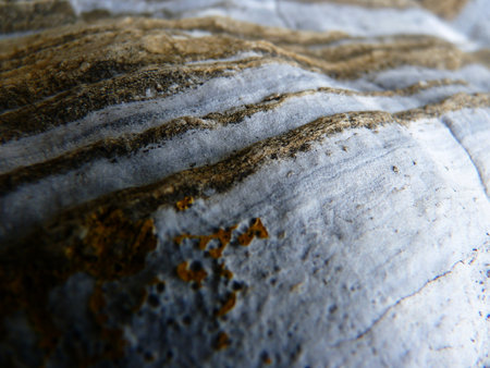 Close-up of a rusty sheet of metal. Abstract background.の写真素材