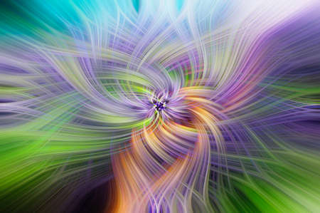 Colorful twirl abstract の写真素材