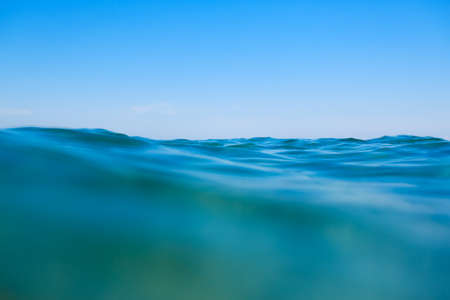 Sea beach and blue skyの写真素材