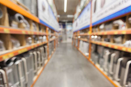 Shopping bokeh background
