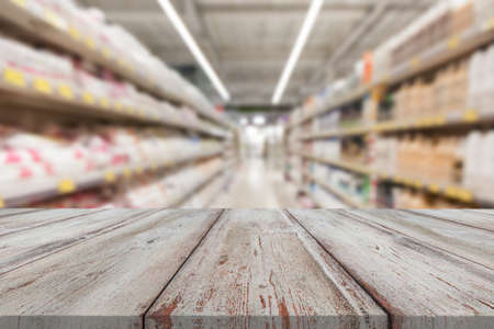 Shopping bokeh backgroundの写真素材