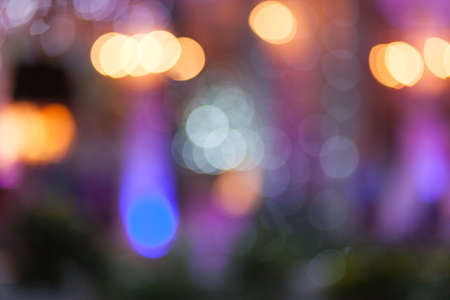 Abstract lights blur bokehの写真素材