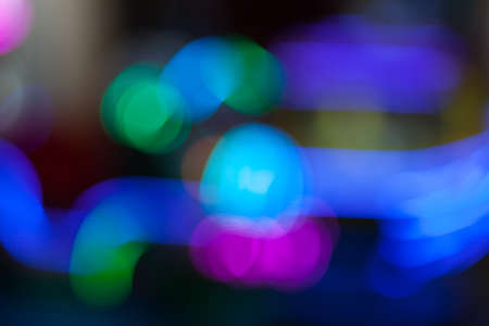 Abstract light bokehの写真素材