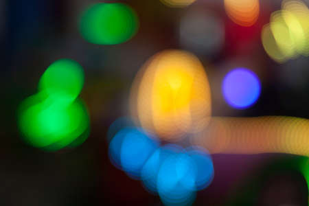 Abstract light bokehの写真素材