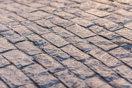 Wooden stone textureの写真素材