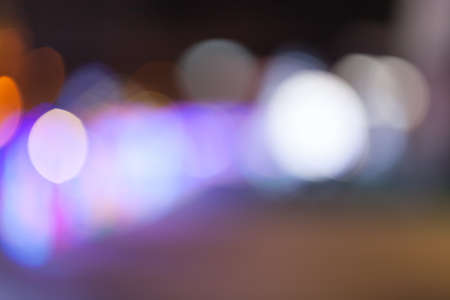 Abstract lights blur bokehの写真素材