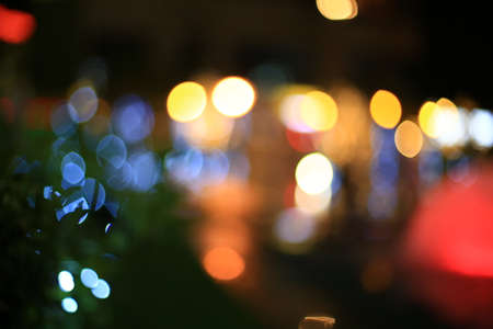 Abstract light bokehの写真素材