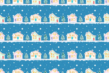 Collection of beautiful christman decoration in form of a pattern backgroundの写真素材