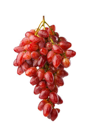 Fresh ripe perfect beautiful natural fruit. Isolate on whiteの写真素材