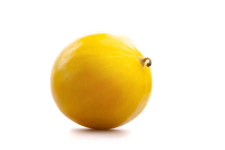 Fresh ripe perfect beautiful natural fruit. Isolate on whiteの写真素材