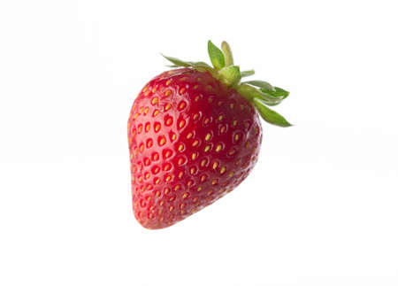 Fresh ripe perfect beautiful natural berry. Isolate on white