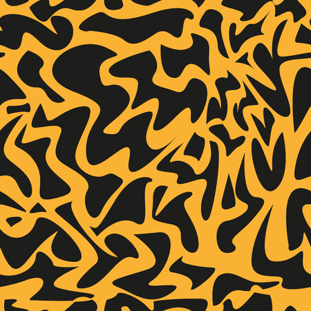Leopard pattern repeating vector backgroundのイラスト素材