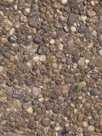 Small brown stonesの写真素材