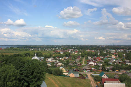 Russia, Yaroslavl region, Pereslavl  Panorama of the city  Golden Ring of Russia