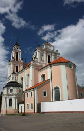 Church of St. Catherine in Vilnius, Lithuaniaの写真素材