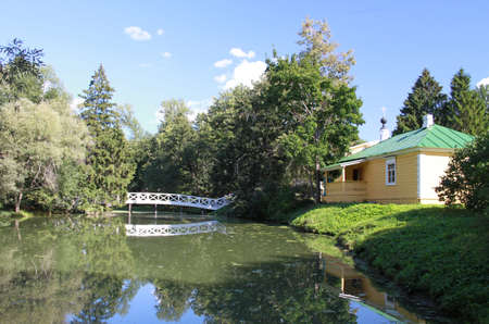 Reserve Museum Pushkin \"Boldino\". Russia, Nizhny Novgorod region, Bolshoe Boldinoのeditorial素材