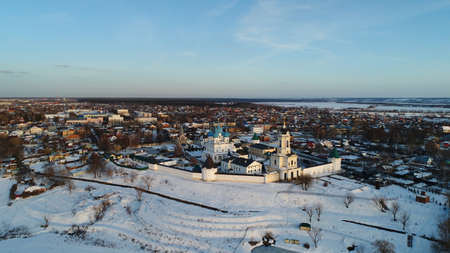 Vysotsky monastery. Serpukhov, Moscow region, Russiaの写真素材