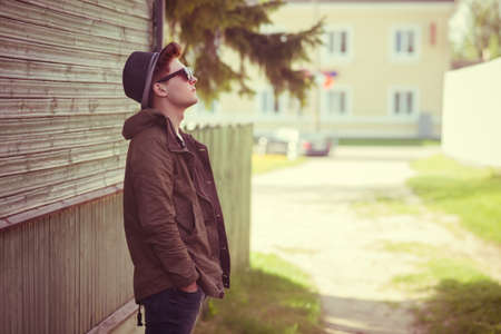 Vintage fashion photo Man の写真素材