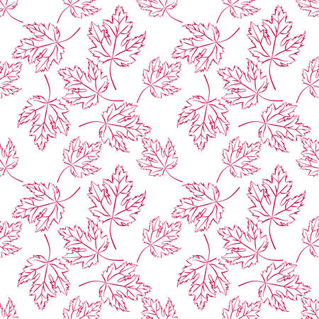 Autumn vector seamless pattern.のイラスト素材