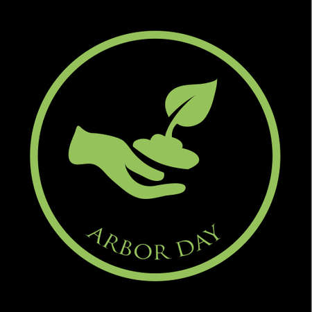 Arbor day concept.のイラスト素材