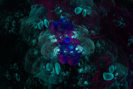 abstract fractal background. color fireworks. Abstract painting multicolor texture. motion holiday background. Modern multicolor futuristic dynamic pattern. Fractal artwork for creative graphic designの写真素材