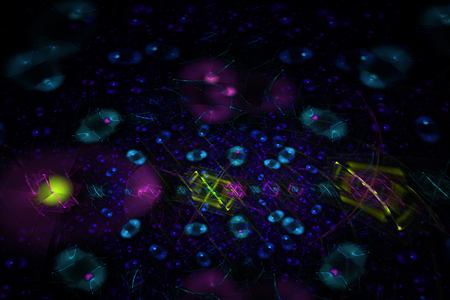 abstract fractal background. color fireworks. Abstract painting multicolor texture. motion holiday background. Modern multicolor futuristic dynamic pattern. Fractal artwork for creative graphic designの写真素材