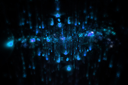 abstract fractal background. color fireworks. Abstract painting multicolor texture. motion holiday background. Modern multicolor futuristic dynamic pattern. Fractal artwork for creative graphic designの写真素材