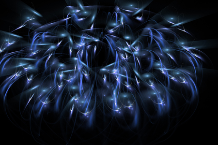 abstract fractal background. color fireworks. Abstract painting multicolor texture. motion holiday background. Modern multicolor futuristic dynamic pattern. Fractal artwork for creative graphic designの写真素材