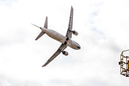 avia show 25.09.2016 Moldova. International Moldavian airport air show on the occasion of national day of Civil Aviation.のeditorial素材