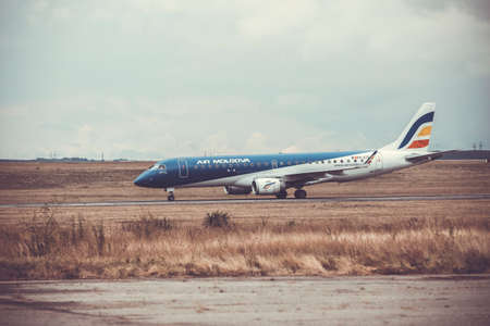 avia show 25.09.2016 Moldova. International Moldavian airport air show on the occasion of national day of Civil Aviation.のeditorial素材