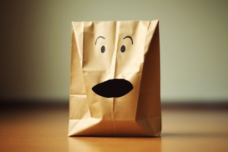 eco shopping paper bag. Generative Aiの素材