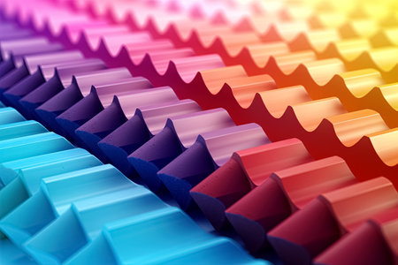 abstract colorful background. Generative Aiの素材