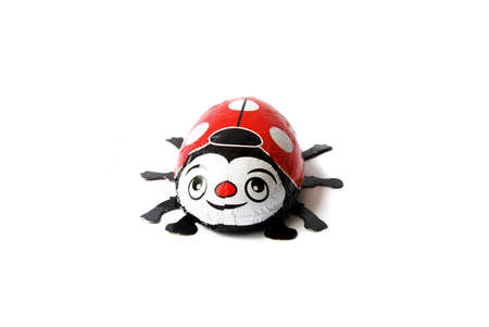 chocolate aluminium lady bug sweetの写真素材