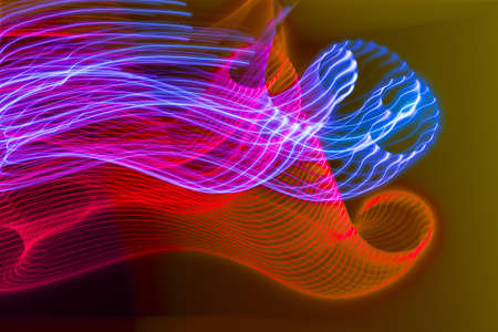 Abstract coloful vivid lights blurred background. Creative  concept of graphic design.
