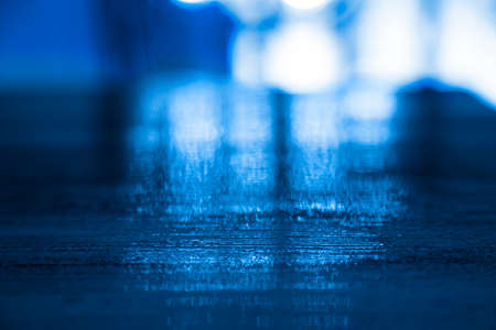 Blurred light vivid pink and purple colorful textured background.の写真素材