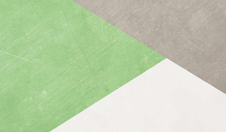Mint, grey and white  colored geometry abstract 2020 trendy art background.の写真素材