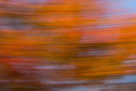 Orange blur background with elements of blue