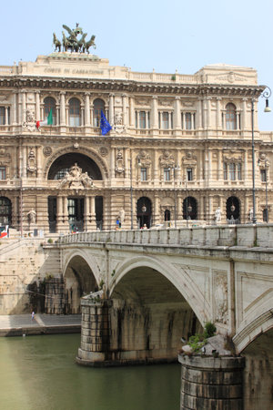 Courthouse Palace in Rome, Italyのeditorial素材